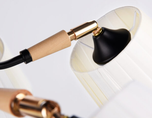 TR4733_macro1-2 TR4733/5 BK/LWD черный/светлое дерево E27/5 max 40W D610*270