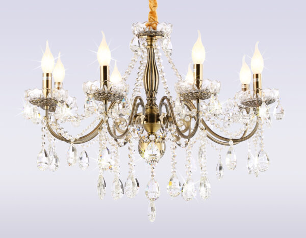 TR4950-2 TR4950/8 SB/CL бронза/прозрачный E14/8 max 40W D620*585