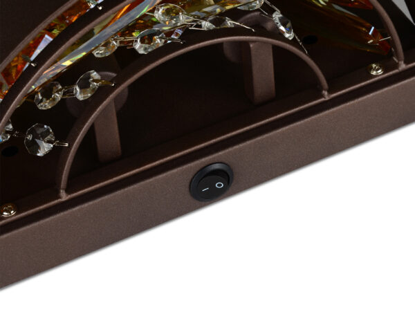 TR5091_bonus TR5091 CF/TI кофе/янтарь E14/2 max 40W 260*180*150