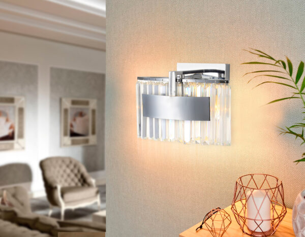 TR5094_Inside TR5094 CH/CL хром/прозрачный E14 max 40W 348*200*234