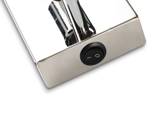 TR5155_5156_button TR5155 CH/CL хром/прозрачный E14/1 max 40W 210*130*100