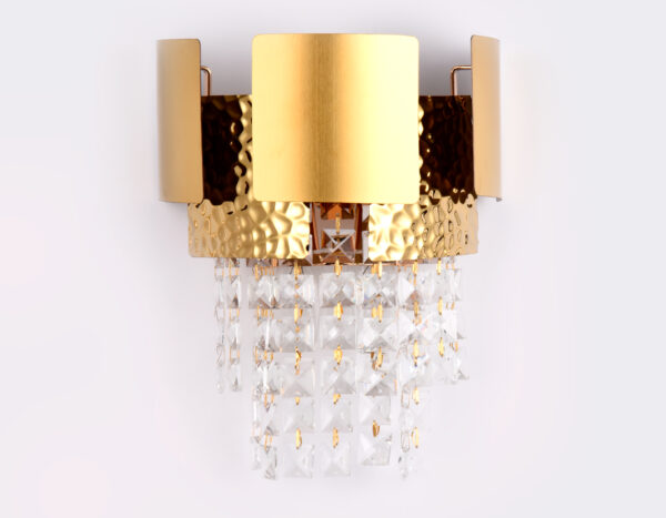 TR5252_mode1 TR5252/2 GD/CL золото/прозрачный E14/2 max 40W 270*240*150