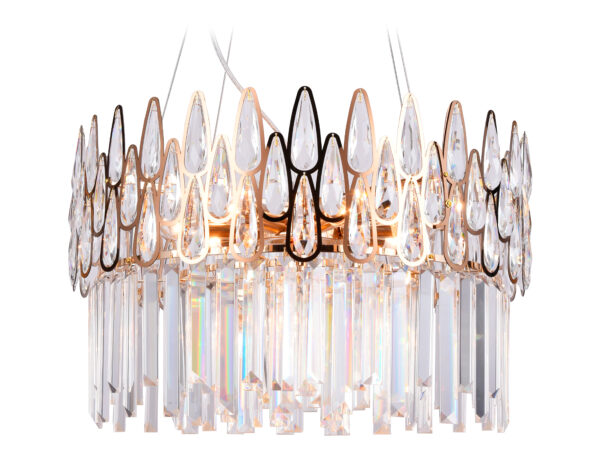 TR5263-2 TR5263/8 GD/CL золото/прозрачный E14/8 max 40W D500*700