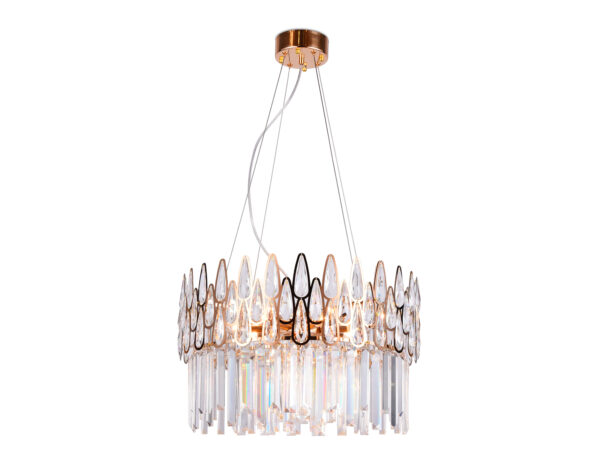 TR5263_mode1-2 TR5263/8 GD/CL золото/прозрачный E14/8 max 40W D500*700