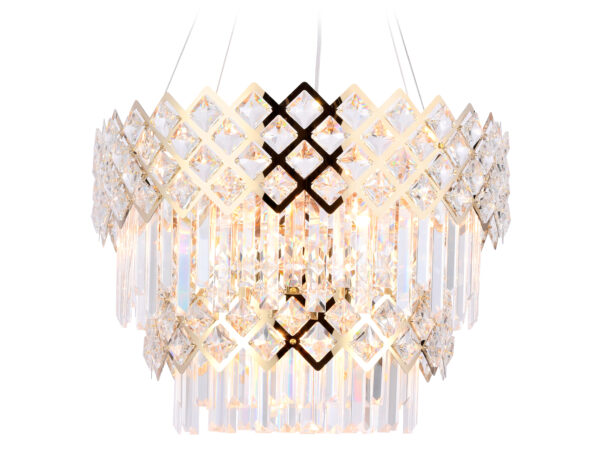 TR5275-2 TR5275/8 GD/CL золото/прозрачный E14/8 max 40W D520*880