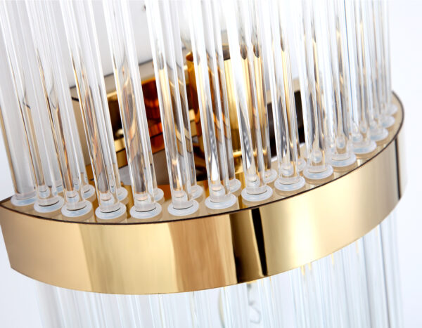 TR5372_macro1 TR5372/2 GD/CL золото/прозрачный G9/2 max 40W 500*200*100