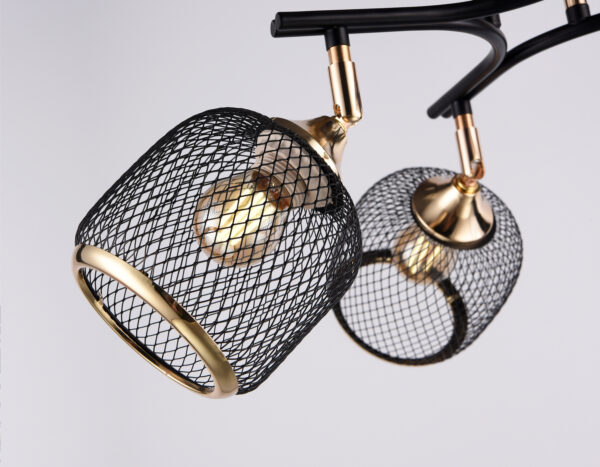 TR80177_macro1-2 TR80177/4 BK/FGD черный/золото E27/4 max 40W D640*260