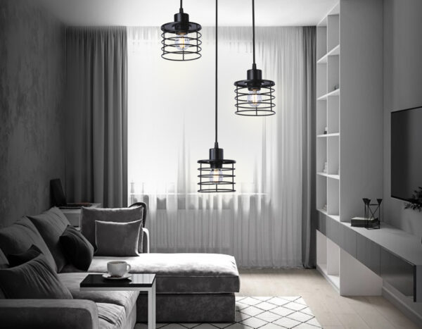 TR8081_inside TR8081/3 BK черный E27*3 max 40W D372*1170