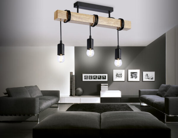 TR8182_inside TR8182/3 BK/LW черный/светлое дерево E27*3 max 40W 500*50*420