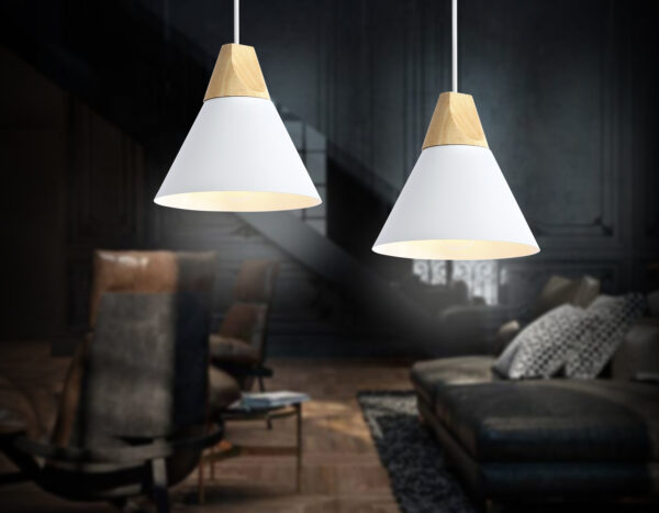 TR8195_inside TR8195 WH/LW белый/светлое дерево E27 max 40W D230*935