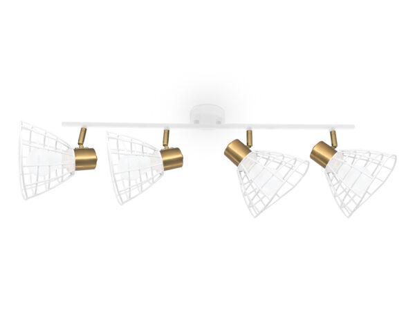 TR8603_1-2 TR8603/4 WH/GD белый/золото E27*4 max 40W 465*154*230