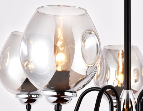 TR9058_macro-2 TR9058/5 BK/SM черный/дымчатый E27 max 40W D650*572