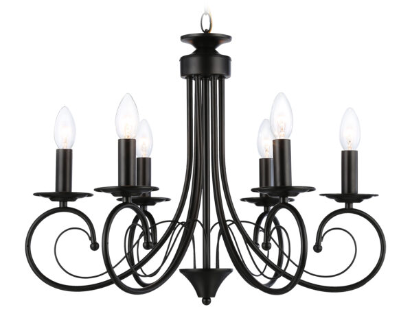 TR9612_mode1-2 TR9612/6 BK черный E14/6 max 40W D560*650