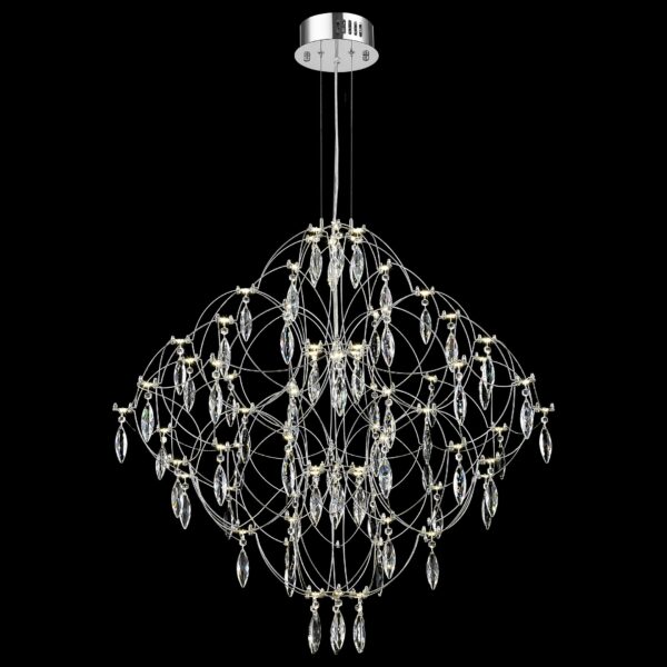 b8gmn3qic1ch0xl6a6e77cs2b5bwdjjb WE338.08.103 WERTMARK FEDELE светильник подвесной, LED, 78x1W, 3000/4000/6000K