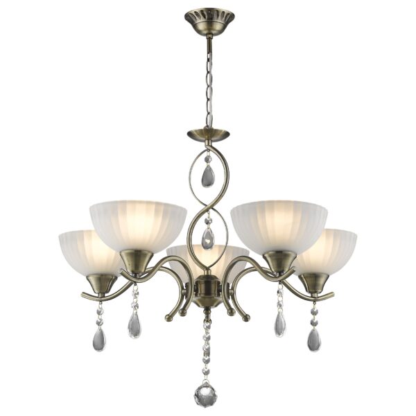 c9b06528pcuw06s4sfjf542ojmle6xif 717-503-05 VELANTE Классический стиль светильник подвесной, E27, 5x60W