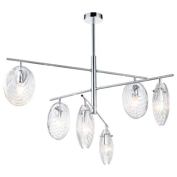 dz19d5drhl6mkyl17g7z5xzan4x7lp5g-1 364-103-06 VELANTE Современный стиль светильник подвесной, E14, 6x60W