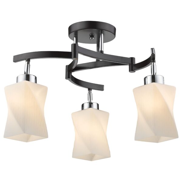 e3s2p1oc5sk4359yl1w52d747ckxuh22 271-127-03 VELANTE Современный стиль светильник потолочный, E27, 3x60W