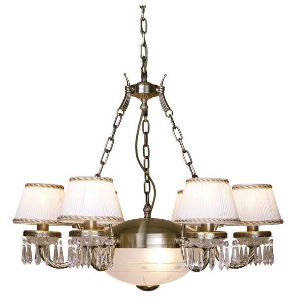 ennb54t8e5r0chymtgbmim4p4f81pgpc 142-503-08 VELANTE Классический стиль светильник подвесной, E14, 8x40W