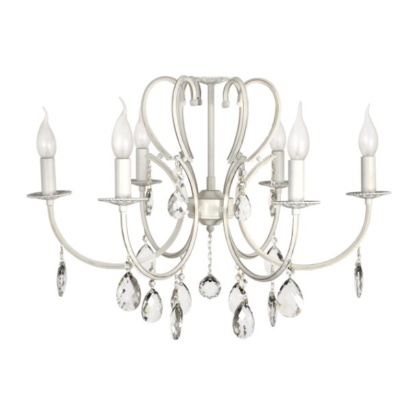 Подвесная люстра Arti Lampadari Miracoli E 1.1.6 CG - купить на сайте Люстры Торг 1426524 Подвесная люстра Arti Lampadari Miracoli E 1.1.6 CG