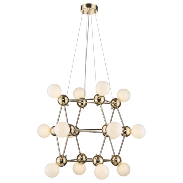 h25ump9zjo7krn8h0j0h05b2mzjfilx5 WE234.14.303 WERTMARK GITTER светильник подвесной, E27, 14x60W