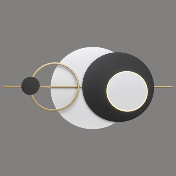 h81jrb72rpwiwztvm6xz1h827fgnkxko 463-001-02 VELANTE Светильники с LED светильник настенный, LED, 2×15+7W, 3000/4500/6000K