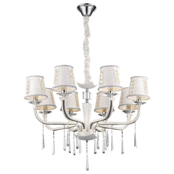 hqf2acunjsnn042ggliffimeq6s99lim WE392.08.003 WERTMARK ADELINA светильник подвесной, E14, 8x40W