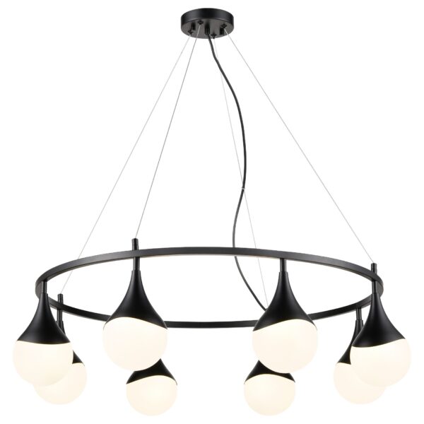 idw6egxs879nhgnywon16senetm6yit2-1 362-023-08 VELANTE Современный стиль светильник подвесной, G9, 8x40W