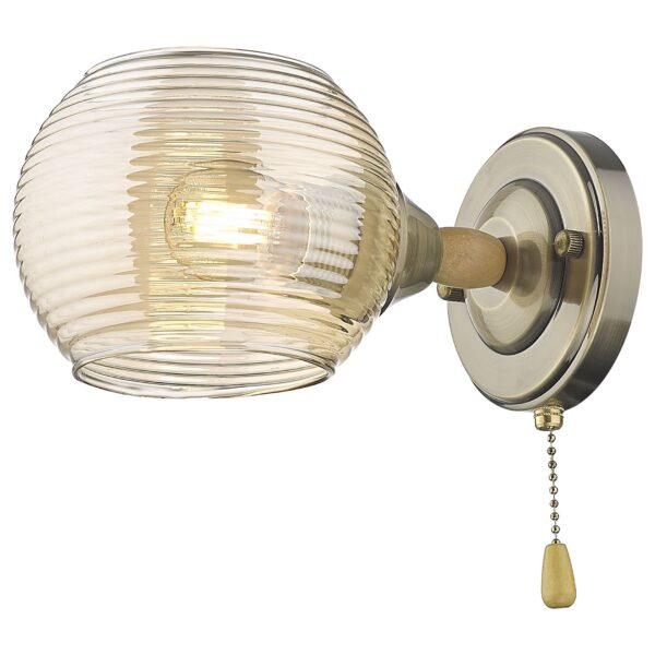 j4a0hzi86irs11sziin81rlr25l7qfpj 214-501-01 VELANTE Классический стиль светильник настенный, E27, 40W