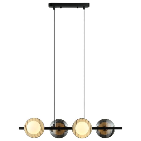 ko6x5n8aan3a9enwjpljyov0zpsiyooi 221-043-04 VELANTE Современный стиль светильник подвесной, G9, 4x40W