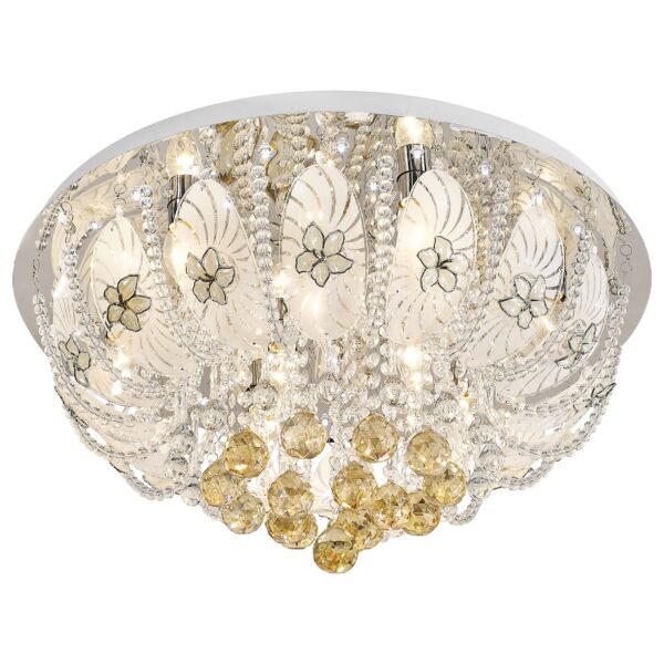 kus30nqshnn4o5ru97qwy7zgdpj59o30-1 743-107-09 VELANTE Светильники с LED светильник потолочный, E14, 9x40W