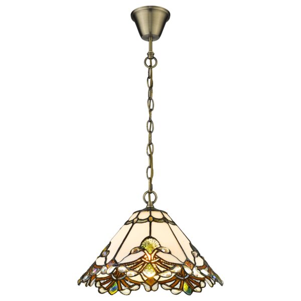 kyq05648aho35g035qjmlvtg0mo6j0rr 863-806-01 VELANTE Стиль Tiffany светильник подвесной, E27, 40W