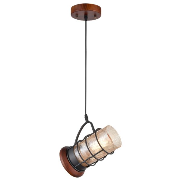 l25bsf1qv96ysan16dgl6bukp5xrx7dr 561-706-01 VELANTE Деревянный стиль светильник подвесной, E27, 40W