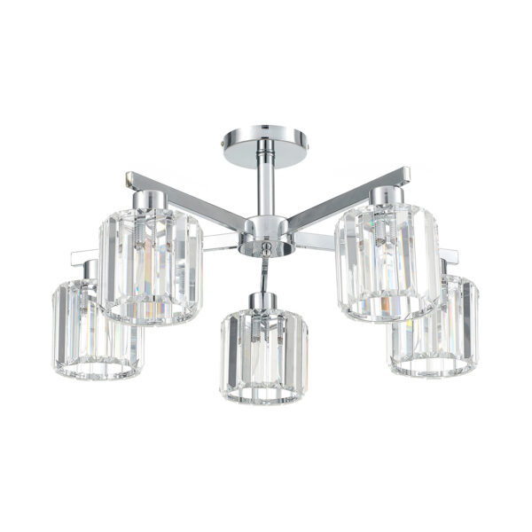 Escada 692/5P E27*60W Chrome - купить на сайте Люстры Торг 1428955 Escada 692/5P E27*60W Chrome