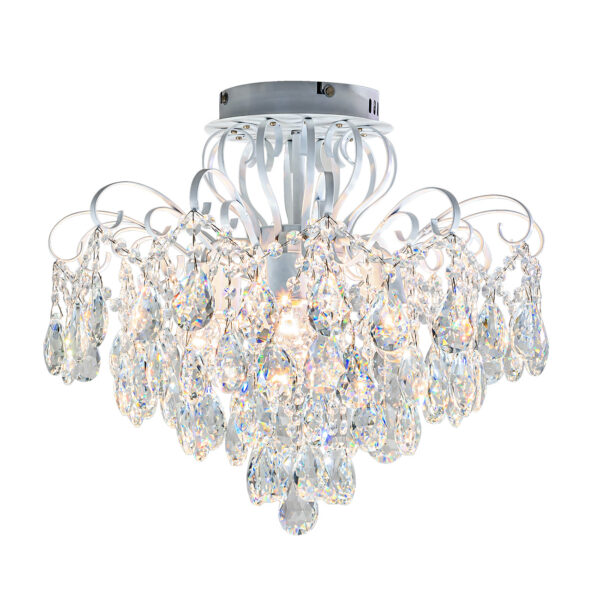 l59010 Escada 1121/6PL E27*60W White/Silver