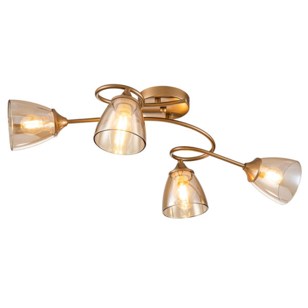 l84310 Escada 1112/4P Е27*60W Champagne Gold