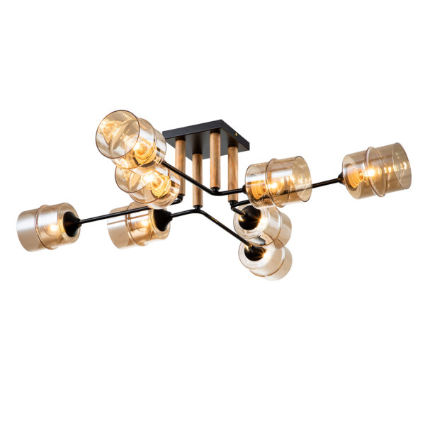 l89180 Escada 699/8P E27*60W Black