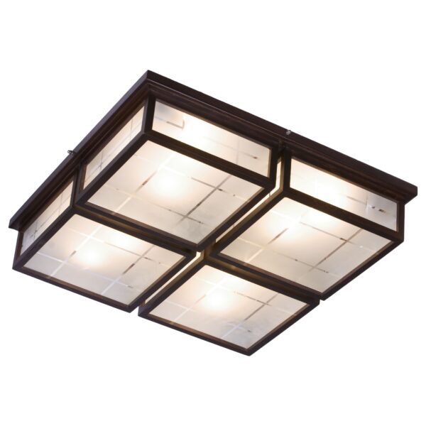 lds8b8y5qtt80g8bicut42zwrrnadwxx-1 548-727-08 VELANTE Деревянный стиль светильник потолочный, E27, 8x40W