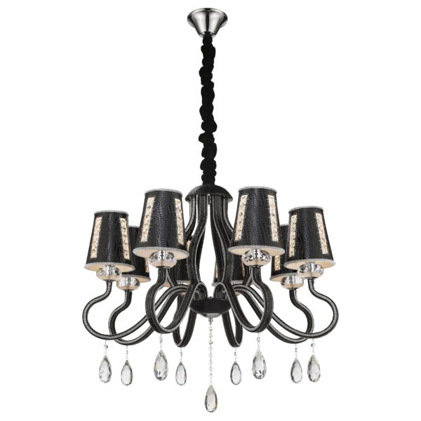 ms2vcp5l92a0qkz488j86v1j8akzq5k7 WE391.08.023 WERTMARK ADELINDA светильник подвесной, E14, 8x40W