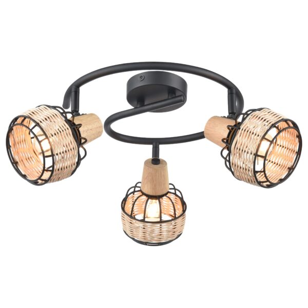 nxsatmk4y0fx64e2n58vgt7vm3e6yac5 563-717-03 VELANTE Деревянный стиль светильник потолочный, E14, 3x40W