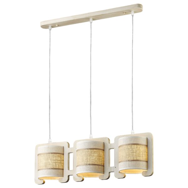 pzp1id3zoo8lbvsob3xe1cqz1fkrfspg-1 523-716-03 VELANTE Деревянный стиль светильник подвесной, E27, 3x40W