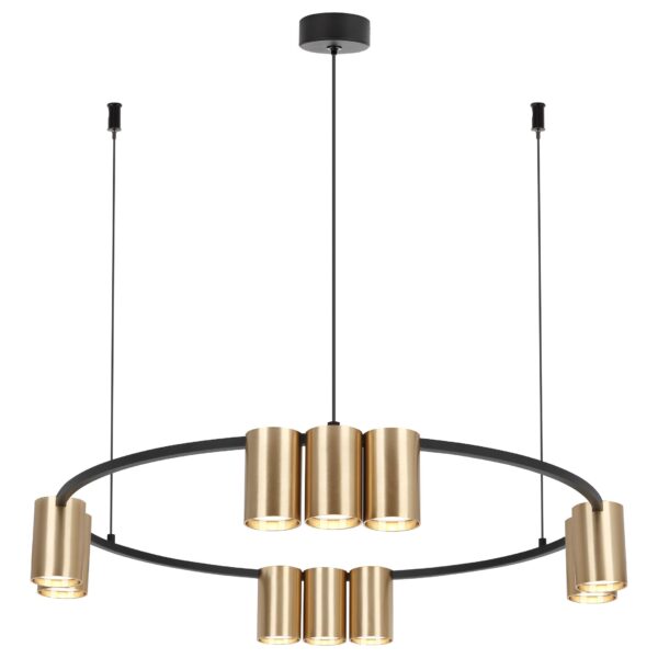 q5g5niy4mgo6yu5x5m7sw1pi756zrm7r 471-403-10 VELANTE Современный стиль светильник подвесной, GU10(LED), 10x15W