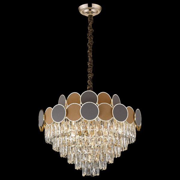 qfar3l1f4tmrva9gj7lh95j0jimdbtuf WE145.13.303 WERTMARK ORIANA светильник подвесной, E14, 13x40W