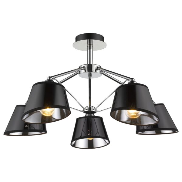 qyvkb8de49e0db0phdegvggdxe5dhv8u 296-107-05 VELANTE Современный стиль светильник потолочный, E27, 5x60W