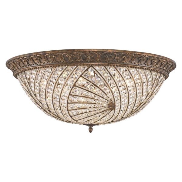 r599cevjrsrmncvmcsza550oakiwl0w6 WE311.10.507 WERTMARK FRANCES светильник потолочный, E14, 10х40W