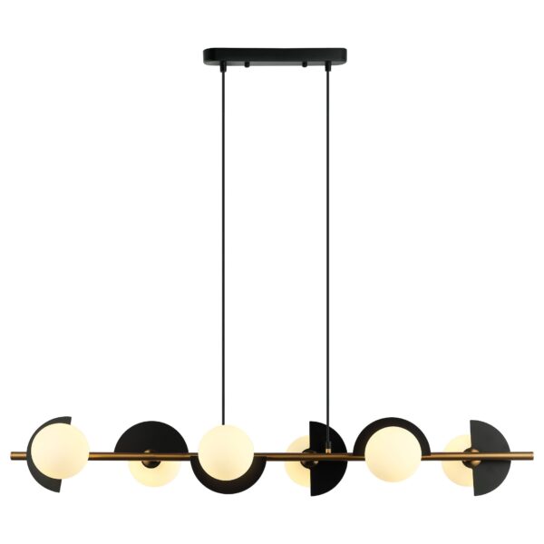 r6tc48o9uvxlm9ny0yzgx0m76gtssk9g 224-023-06 VELANTE Современный стиль светильник подвесной, G9, 6x40W