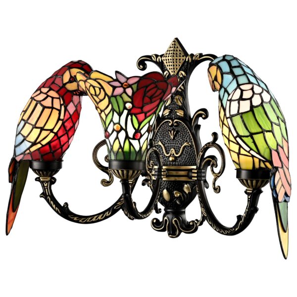 rzsmsvfdihb9toaks1ezbmu6wducqs4q 894-801-03 VELANTE Стиль Tiffany светильник настенный, E27, 3x60W