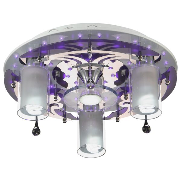 tnd7w7e23jd6tfntmtpz2levej2ww2gj 186-207-04 VELANTE Светильники с LED светильник потолочный, E27, 3x60W + LED, 1x5W