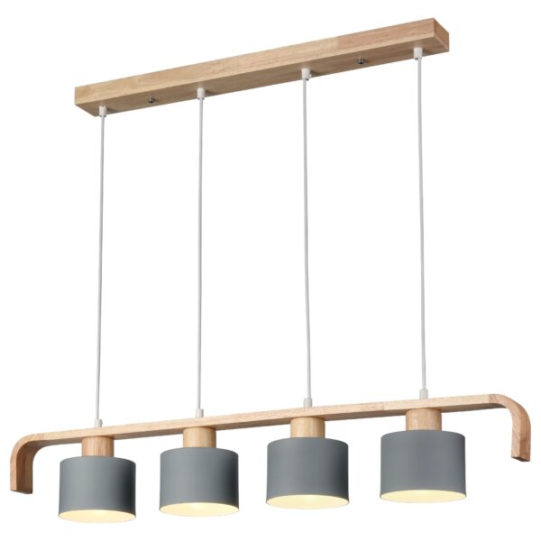 u24hwq7syte14xacano25aurlb1pok4b 521-726-04 VELANTE Деревянный стиль светильник подвесной, E27, 4x60W