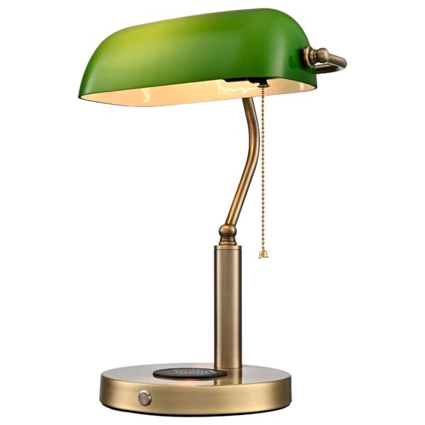 uivhh3flcgsuhoc76egfzhw7gkewj5q7 323-504-01 VELANTE Классический стиль светильник настольный, E27, 60W