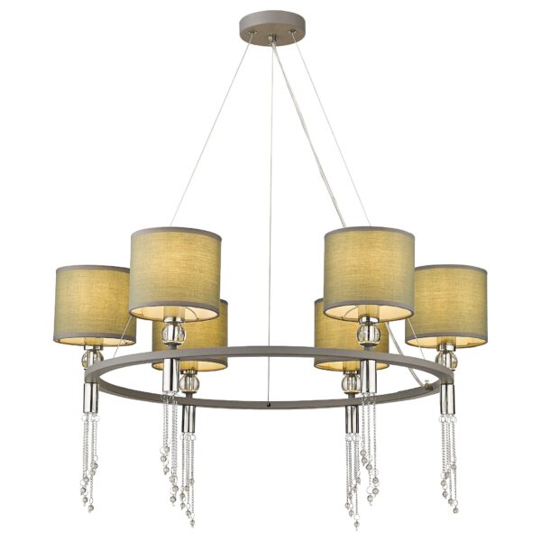 ujd37o6ja1eoexj6wy3eukbhsyrio3ck 292-103-06 VELANTE Современный стиль светильник подвесной, E14, 6x40W